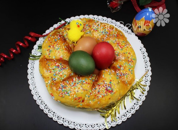 Rosca de Pascua italiana olla GM