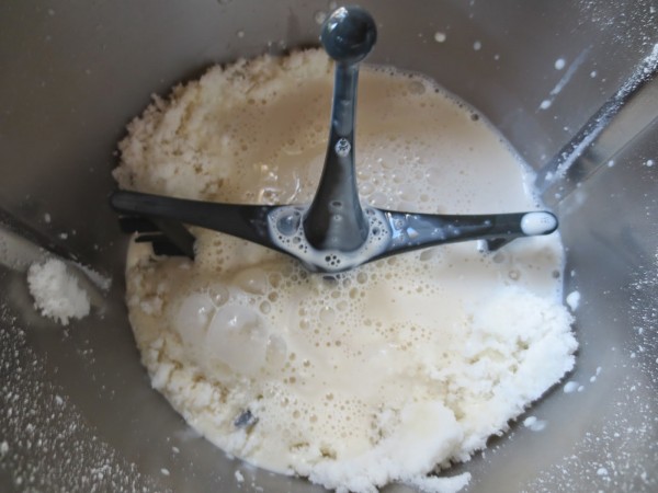 Helado de coco con Thermomix