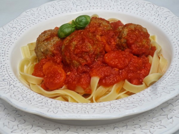 Albóndigas en salsa de tomate Thermomix