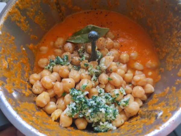 Garbanzos a la cerveza Thermomix