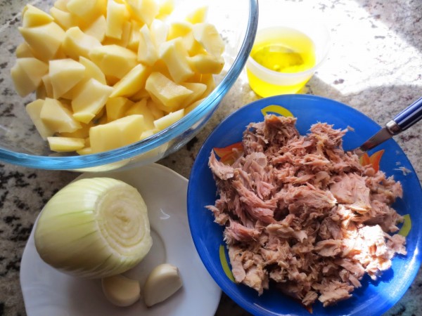 Tortilla de atún y patata olla GM