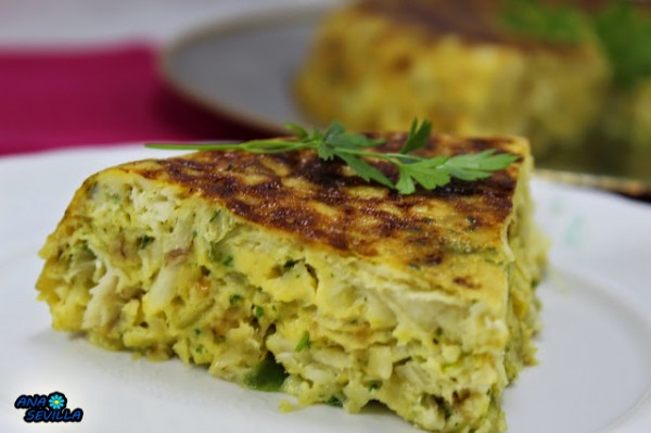 Tortilla de merluza Ana Sevilla olla GM