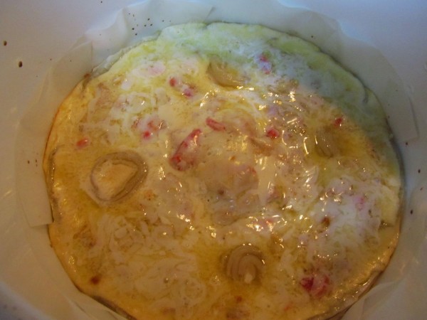 Quiche de atún y pimientos olla GM