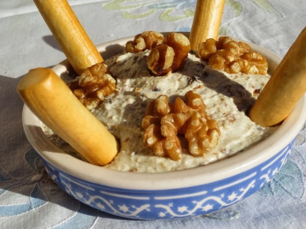 Paté de queso y nueces Ana Sevilla