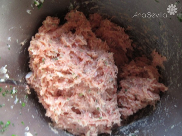 Albóndigas en salsa de piñones Thermomix