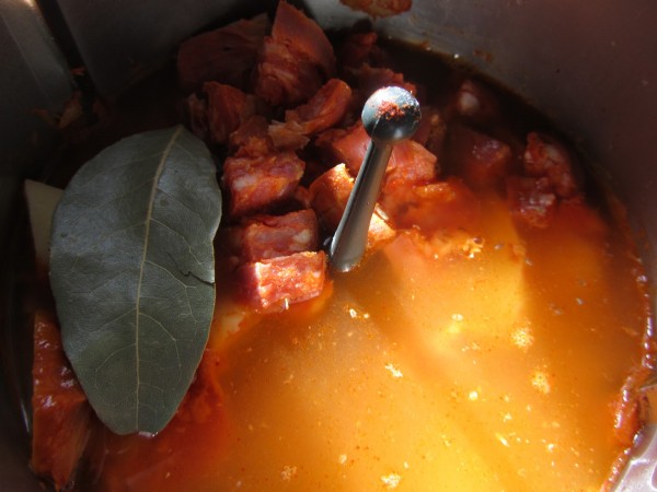 Potaje de garbanzos con patatas Thermomix