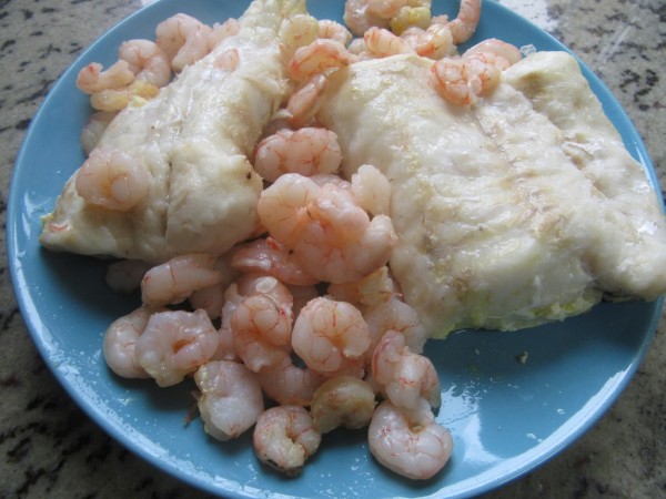 Pastelitos de merluza y gambas con Thermomix