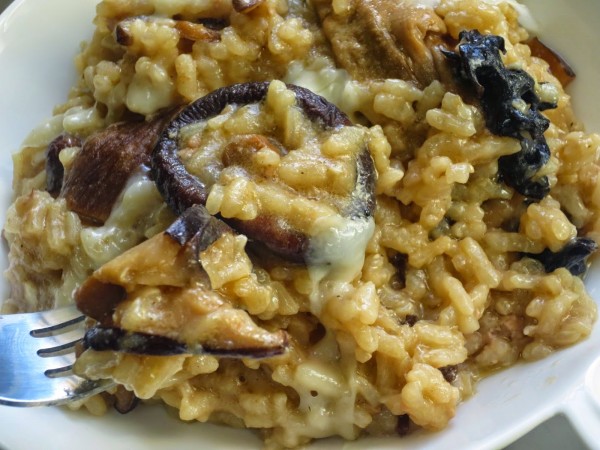 Risotto de setas y foie Ana Sevilla cocina tradicional