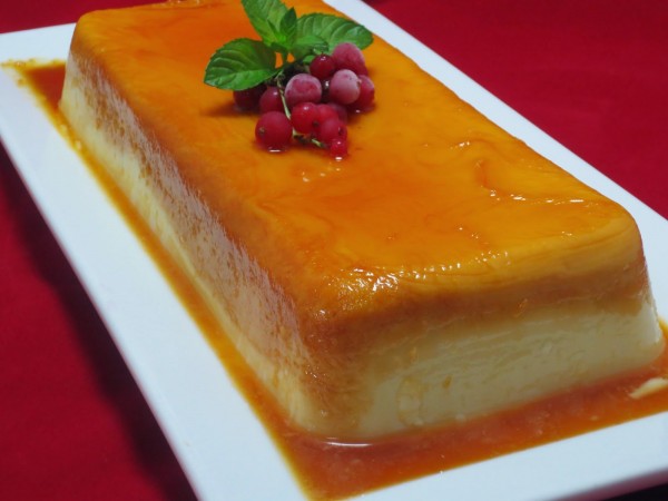 Tarta-flan de queso al caramelo Thermomix