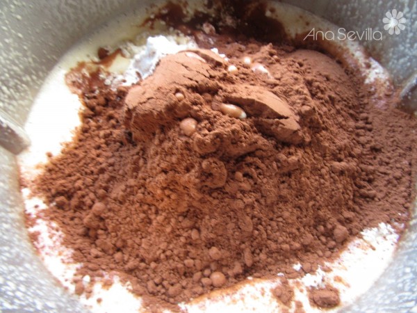 Bizcocho de calabacín y chocolate Thermomix