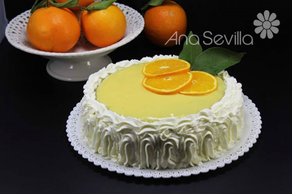 Tarta de naranja