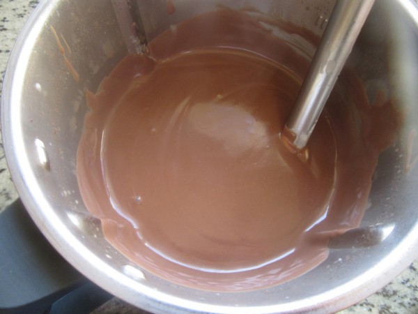 Copas de chocolate y nata Thermomix