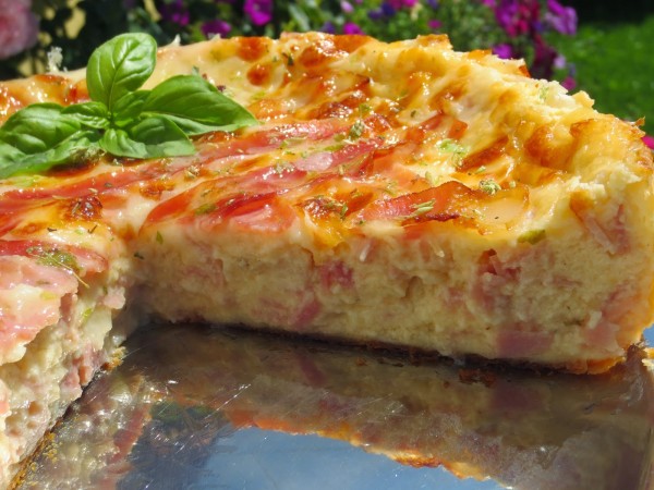 Quiche de croque-pizza olla GM