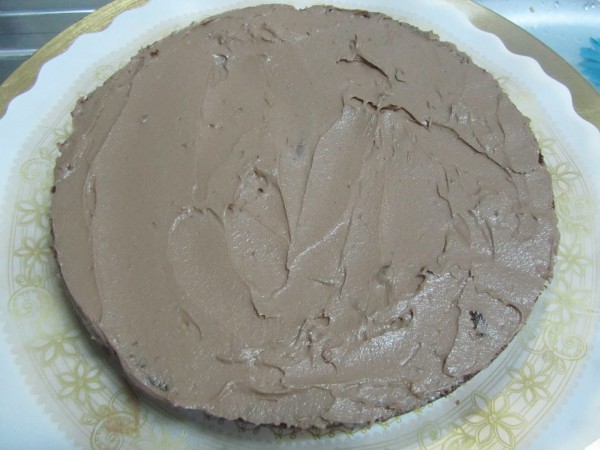 Tarta de buttercream de nutella Thermomix