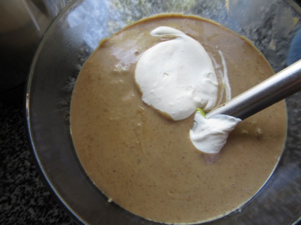 Mousse de nueces con Thermomix