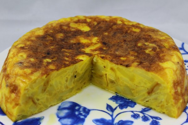 Tortilla con patatas horneadas olla GM