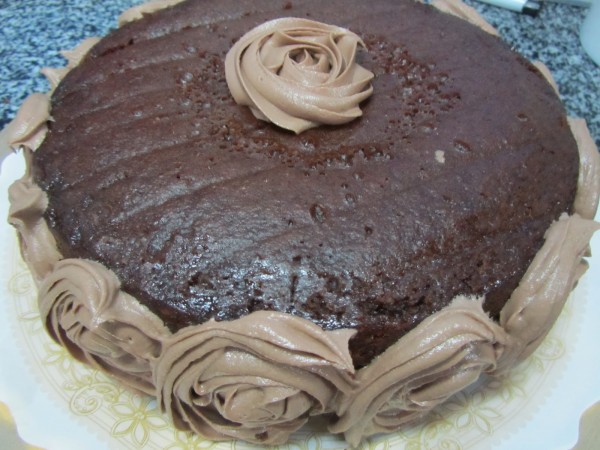 Tarta de buttercream de nutella Thermomix