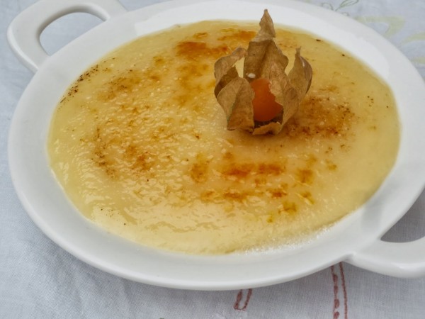 Crema de santo al caramelo Thermomix