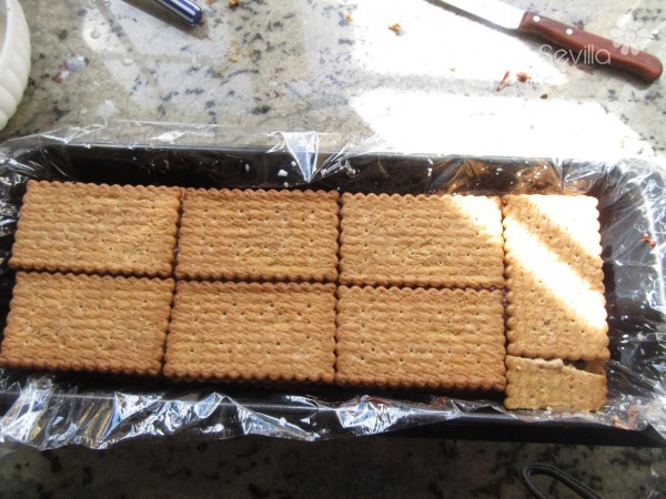 Tarta de galletas y nutella Thermomix