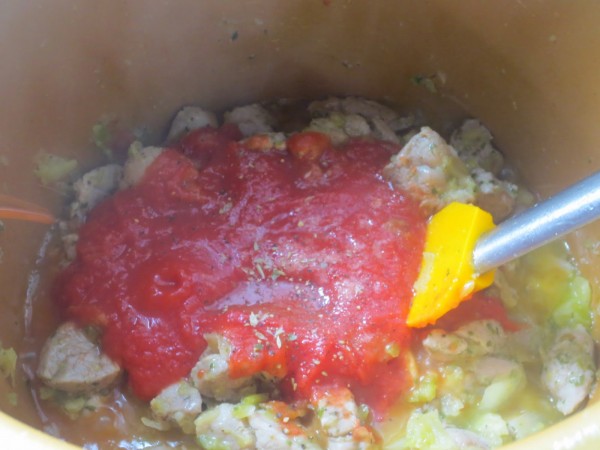 Solomillo o magro con tomate olla GM