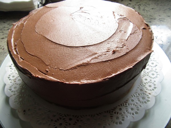 Tarta buttercream de chocolate Thermomix