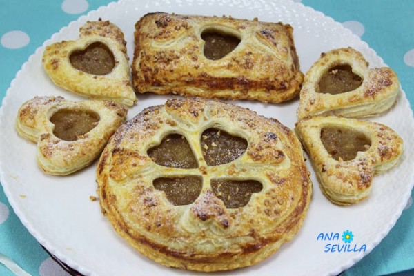 Empanadillas de manzana na Sevilla cocina tradicional