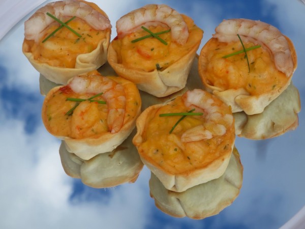 Pastelitos de gambas o langostinos Thermomix