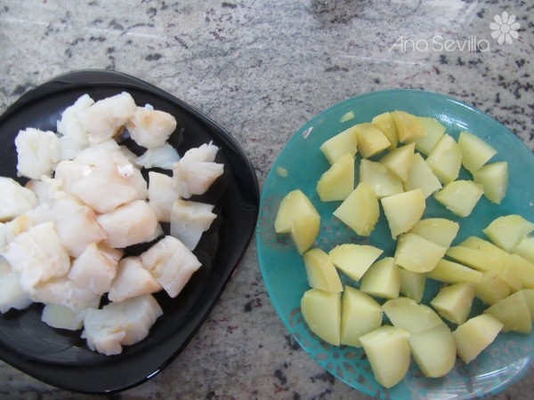 Buñuelos de bacalao y patata Thermomix