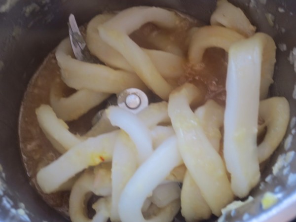 Fideuá con calamares Thermomix