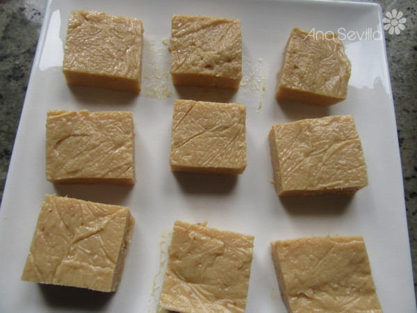 Leche frita de turrón Thermomix