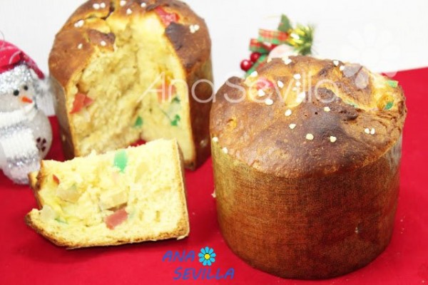 Panettone de aceite de oliva pequeños 