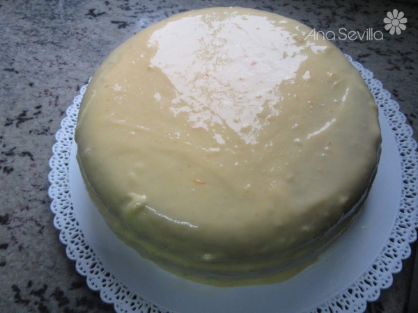 Tarta de naranja Thermomix