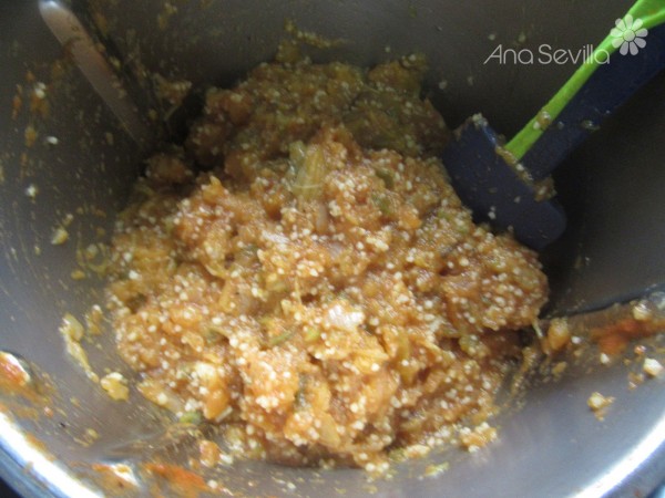 Berenjenas rellenas de cus cus Thermomix