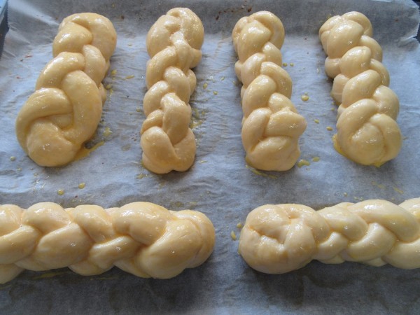 Trenzas de pan de huevo Thermomix