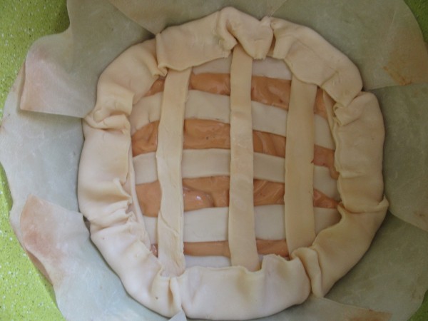 Tartaleta de crema de turrón olla GM