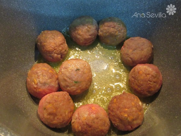 Albóndigas en salsa de cerveza olla GM