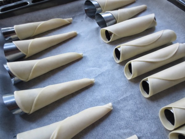 Cucuruchos y cañas de empanadilla Thermomix