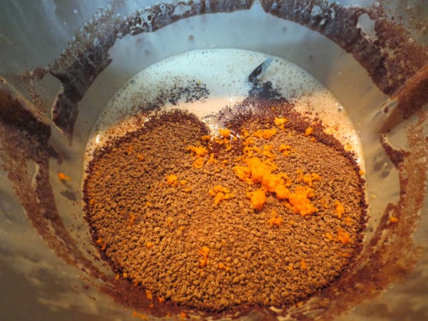 Borrachines de naranja y chocolate Thermomix