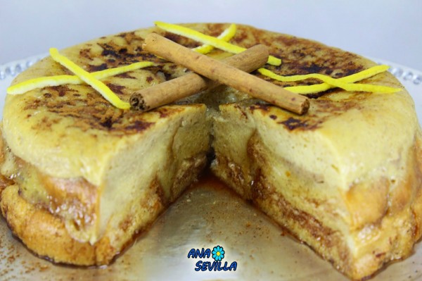 Torta de torrijas olla GM