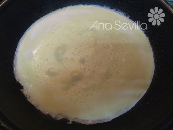 Filloas de Carnaval con crema Thermomix