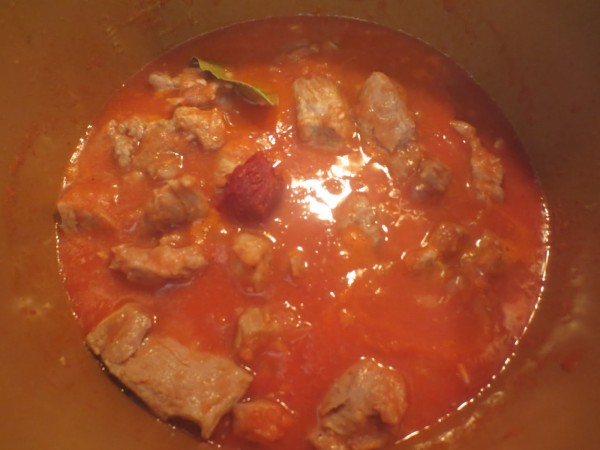 Ternera con tomate olla GM