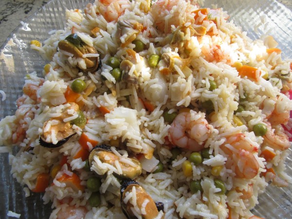 Ensalada de arroz marinera Thermomix