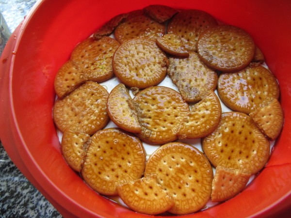 Tarta de galletas y moka con Thermomix