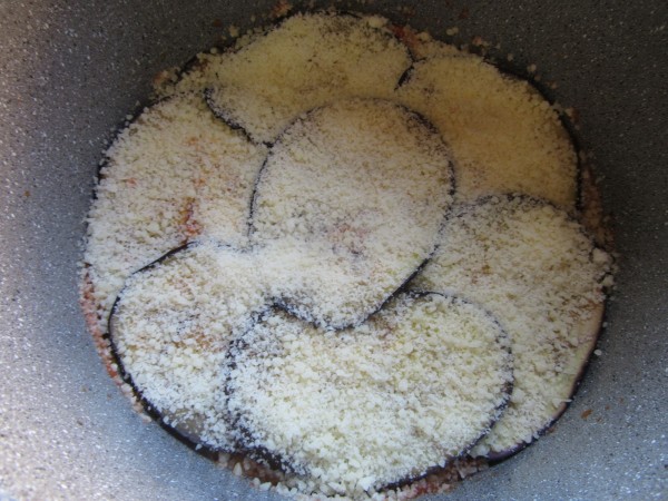 Berenjenas a la parmesana olla GM