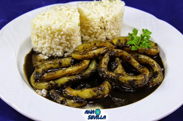 Calamares en su tinta Ana Sevilla olla GM