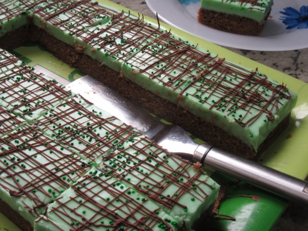 Borrachines de menta y chocolate con Thermomix