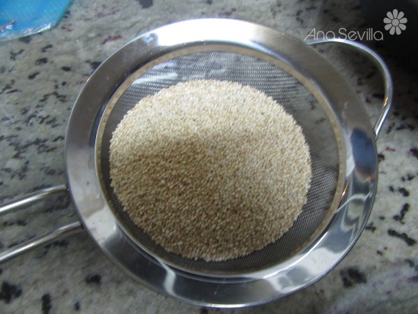 Quinoa con champiñones Thermomix