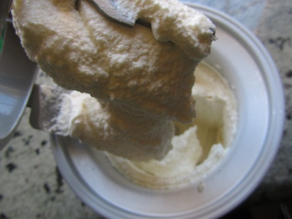 Helado de leche merengada con Thermomix