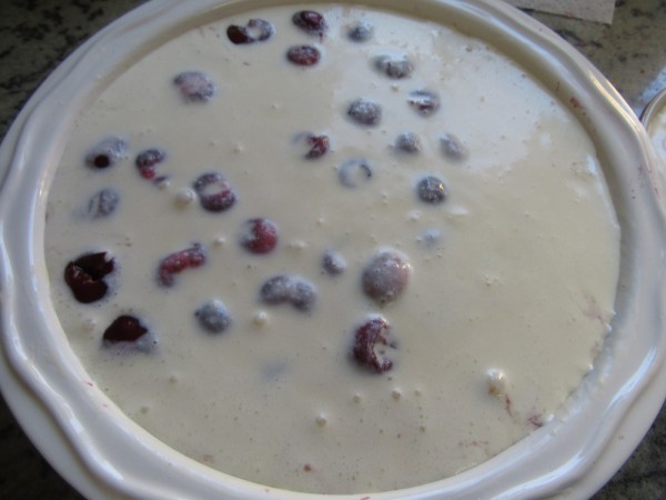 Clafoutis de cerezas Thermomix