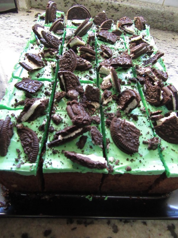 Oreo mint brownie Thermomix